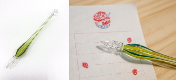 【すずのねガラスペン　ヤング号限定品】　￥12,100(税込）