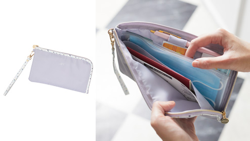 「モバイルクローゼット マルチケースSLIM」（ペールバイオレット）　2,200円（税込2,420円）