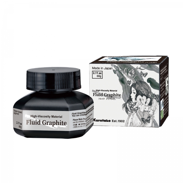 インクトーバー特別商品　●FLUID GRAPHITE（フルイド・グラファイト） 60g(税込価格 \1,100)