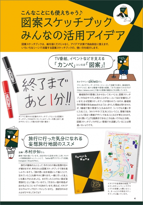 誌面では、トリビア、そのほか人気アイテムなどを紹介♪