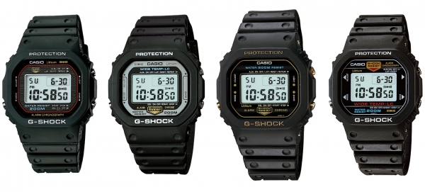 【対象製品】DW-5000C（1983年）／WW-5100C（1983年）／ DW-5200C（1984年）／WW-5300C（1984年）