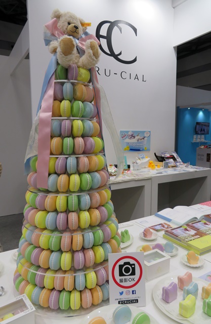 マカロンの可愛らしい形状を紙で表現したマカロン付箋シリーズ。6色のカラーバリエーション。CRU-CIAL