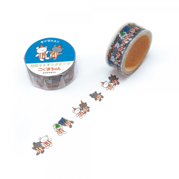 【透明マスキングテープ 15W】(さんかく) 透明なので、使い方いろいろ。楽しくデコれます。