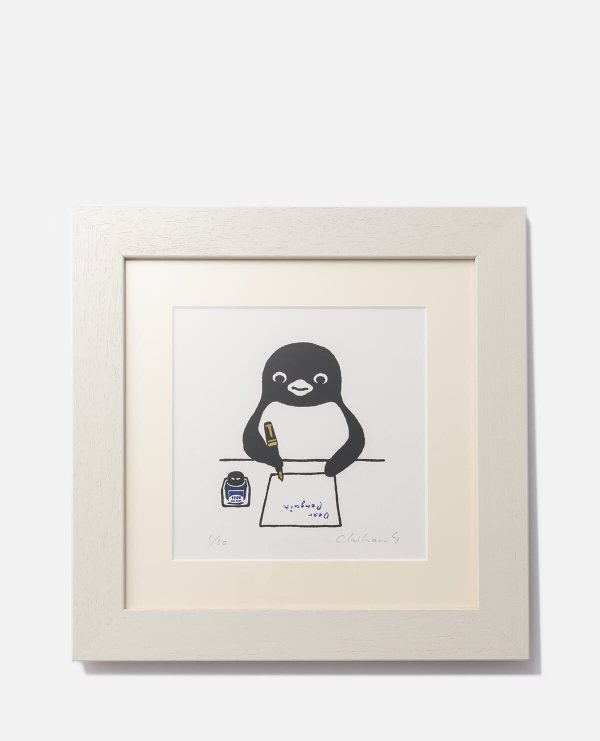 ディア ペンギン（ジクレー版画/額装/作家直筆サイン・シリアルナンバー入）　33,000円