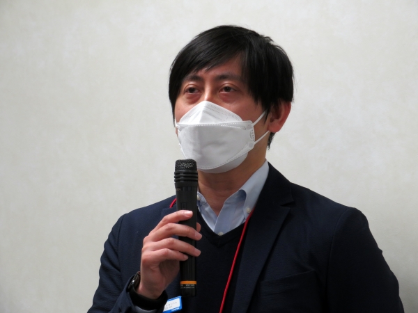 森田幹事は「まだまだ厳しい状況が続いていますが、久しぶりに我々メーカーのみで運営する文紙フェアが開催できる事を嬉しく思います」と挨拶