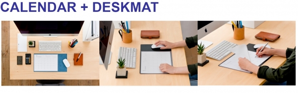 CALENDAR + DESKMAT