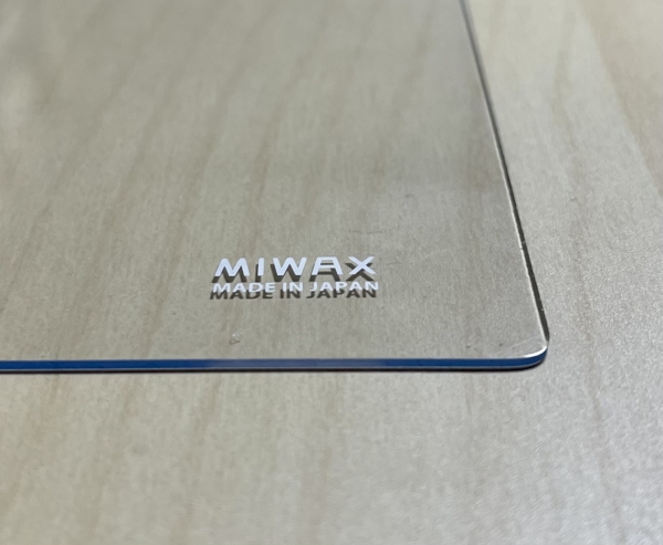 透明デスクマット＜名入れイメージ＞