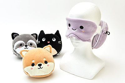 ＜準大賞＞ヨーロッパで「２０２０年ギフトオブザイヤー」を受賞した「Relaxeazzz アイマスク＆ピローセット」ナイトレインボー