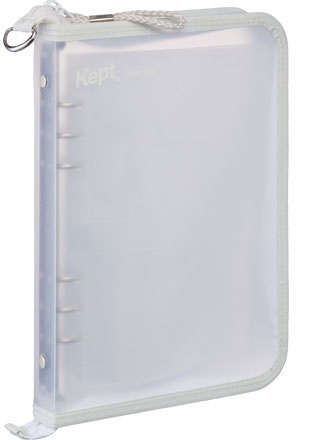 Kept マルチ収納ファイルA5サイズシリーズ　ムーングレー