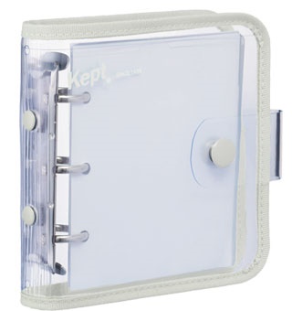 Kept ミニバインダートレカサイズ　1,300円（税込1,430円）ムーングレー