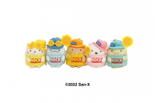 ●ぶらさげぬいぐるみ5種（ねこ/とかげ/とんかつ/しろくま/ぺんぎん？）：各1,500円（税込）