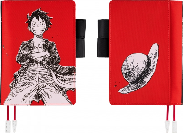 ●手帳カバー・オリジナルサイズ（A6） 「ONE PIECE magazine/麦わらのルフィ RED」：4,070円