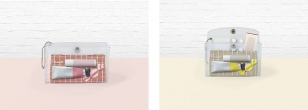 ミニポーチ＜ピープ＞（フラットタイプ）使用イメージ