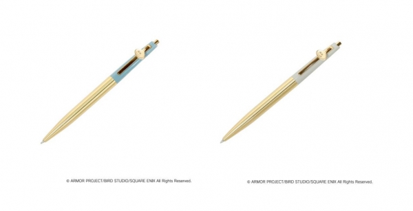 ■商品名 ：ドラゴンクエスト文具屋 真鍮ボールペン ＜スライムブルー＞＜メタルスライムグレー＞