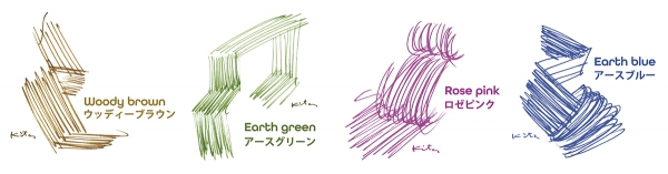 『ラフスケッチ』に焦点を当てた万年筆インク