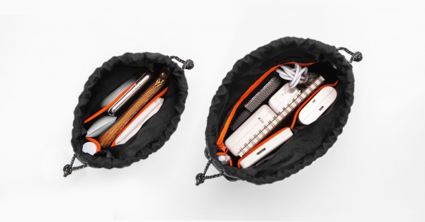 ・複数のポケットで物を整理しやすい