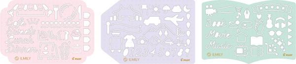 『ILMILY Color two colorテンプレート』（価格：495円（税抜価格：450円））　※数量限定