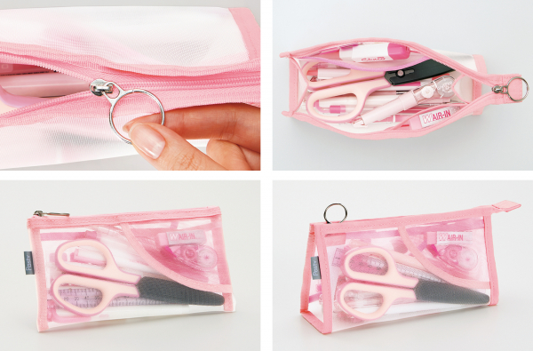 ■スリムなフラットタイプ・たっぷり収納のマチ付タイプの2種類