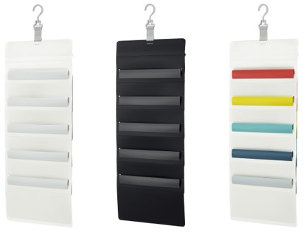 （左から）ホワイト、ブラック、マルチカラー