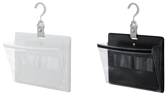 「さっと出し入れできる壁掛けポケット」小物用