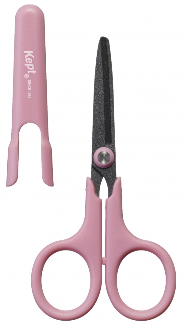 「Kept フッ素コートハサミ」ダスティパープル