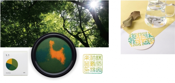 もりFOREST　木漏れ日差し込む「もり」の色
