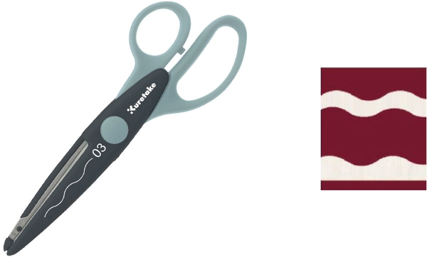 クラフトはさみ　CRAFT SCISSORS/03RICKRACK