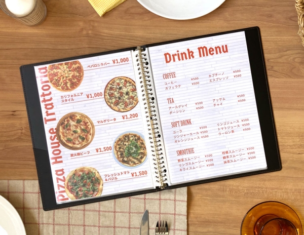 クリアホルダー収納対応サイズ