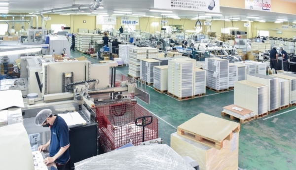伊藤手帳小牧工場風景
