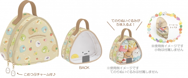 ・クリアポーチ（2,750円※税込）持ち手付でミニバッグみたいに持てる♪