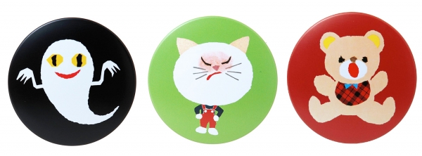 【せなけいこ絵本シリーズ 缶入りメモ】 『ねないこだれだ』　『ふうせんねこ』　『いやだいやだ』　福音館書店刊