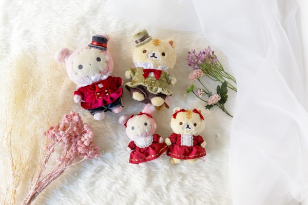 ■ぬいぐるみ 価格：￥3,850 ■バックチャーム 価格：￥3,300