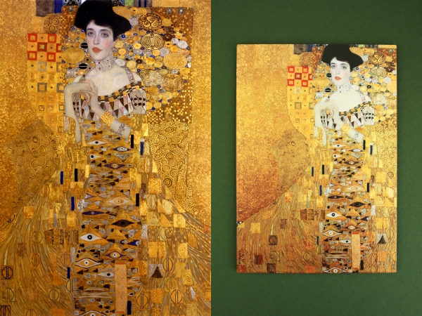 ■クリムト「アデーレの肖像」