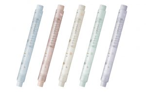 ホルダー消しゴム　「モノスティック」　＜シアーストーン＞５色　限定