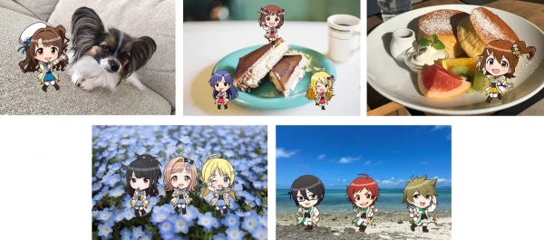 ３．期間限定でコラボレーションスタンプを公開