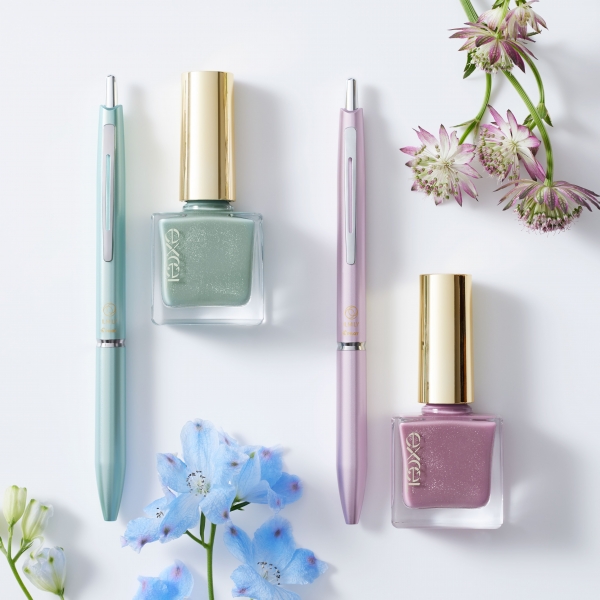 エクセル　ネイルポリッシュ　Ｎ　ＮＬ４１（あまい夢） ILMILY　excelコラボ　油性ボールペン　エクセルイエベピンク