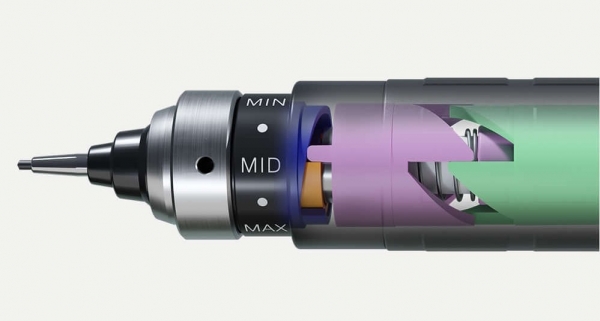 ■自分好みに調整できる 繰り出し量調整機能付き