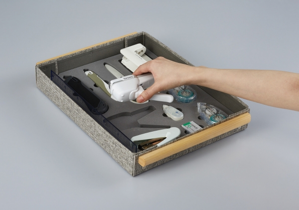 取り出しやすく、元に戻しやすい