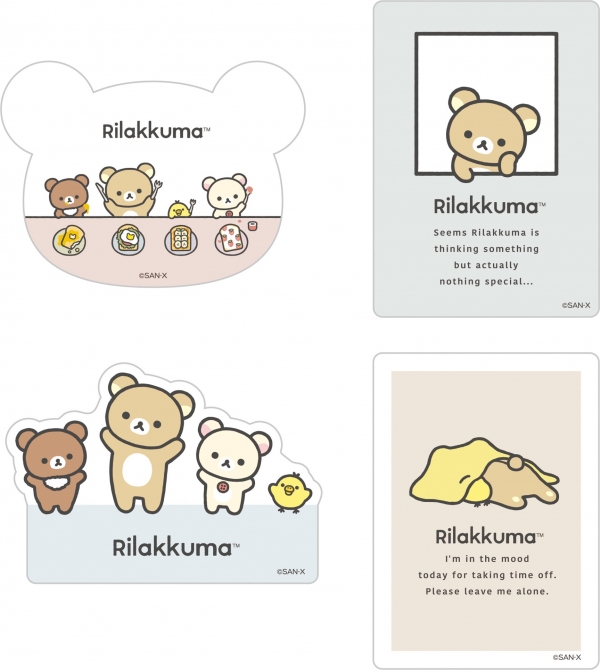 ・ステッカー（各330円※税込）：防水＋UV加工