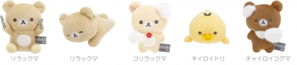 ・てのりぬいぐるみ（各1,320円※税込）