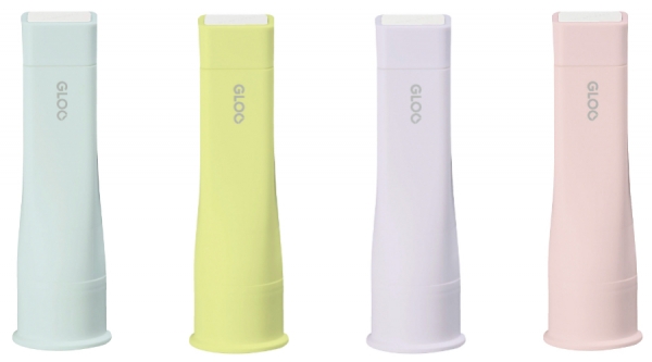 （左から）パウダーミント、ピスタチオ、ライラック、ベビーピンク