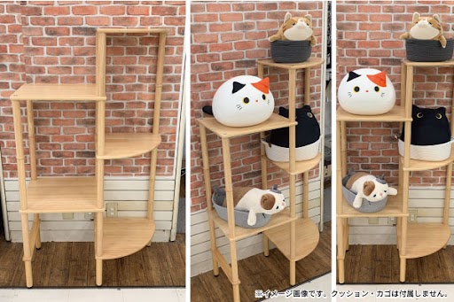 商品一例：ラバーラック（木製組み立て部材）