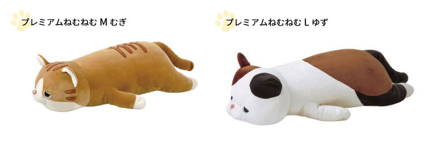 商品一例：プレミアムねむねむ　M2,500円・L3,500円