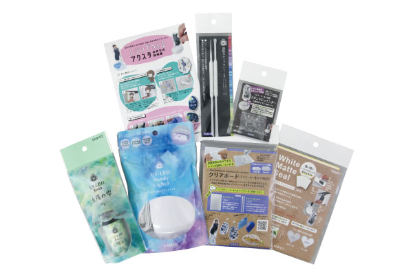 商品一例：レジンでつくるアクスタキット　3,520円