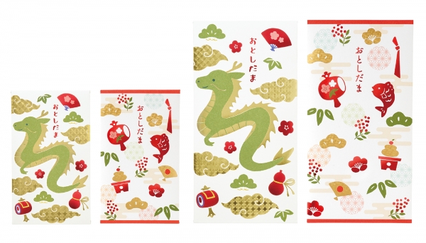 ・金箔お年玉（2024年度「干支」のみ新作）