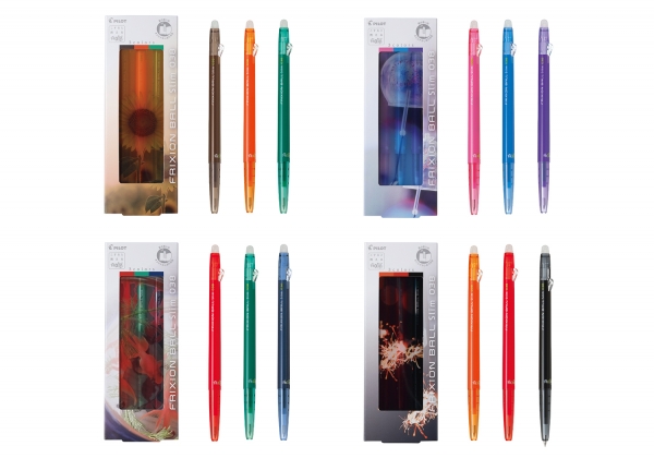 ＜フリクションボールスリム038 3色セット 夏シリーズ＞