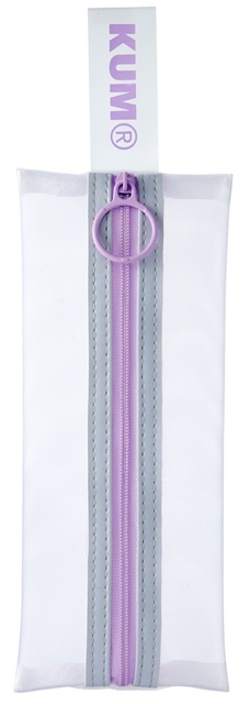 「KUM メッシュペンケース」パープル