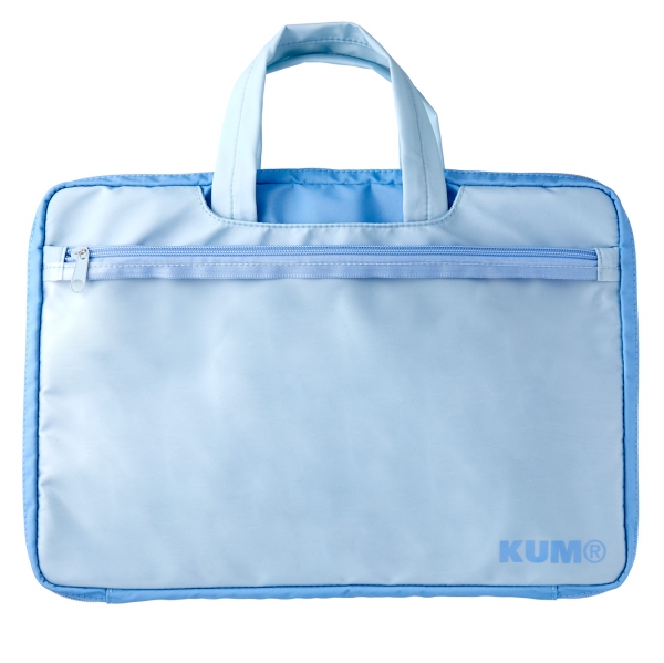 「KUM マルチケースL（クリア）」ブルー