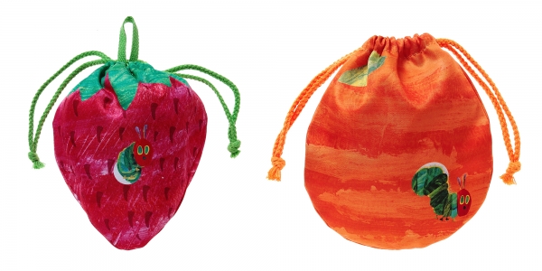 しぼるとフルーツに変身する巾着