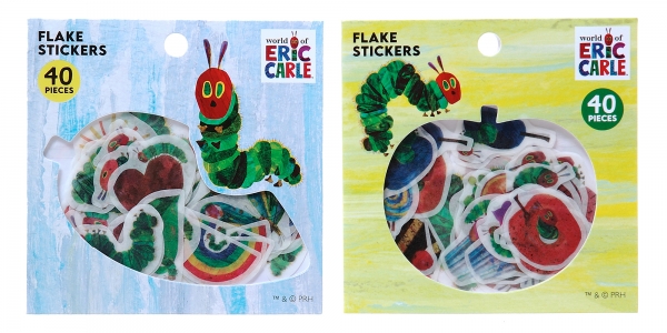 うっすら透けるマスキングテープ素材のフレークシール